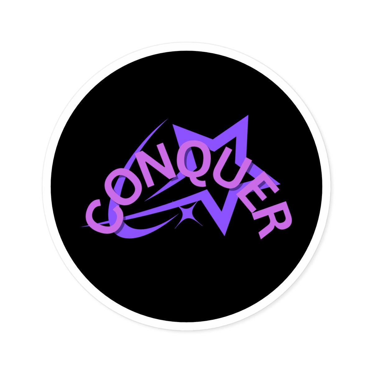 Car Window Sticker (Conquer)